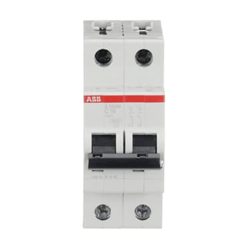 เซอร์กิตเบรกเกอร์ 20 แอมป์ 2 โพล 10kA ABB S202M-C20_2